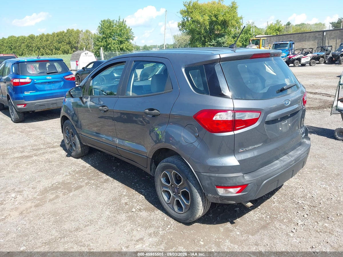 2019 FORD ECOSPORT S — снимка 3