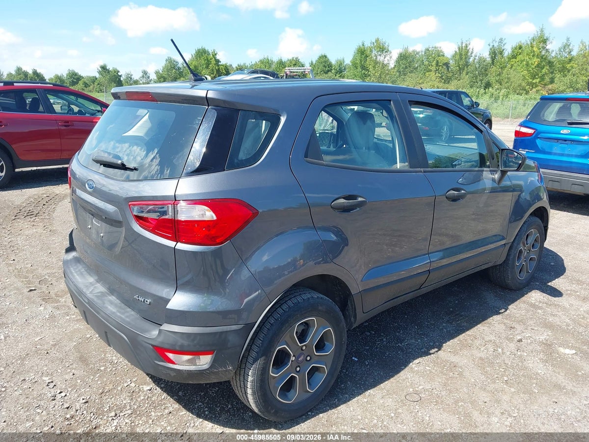 2019 FORD ECOSPORT S — снимка 4