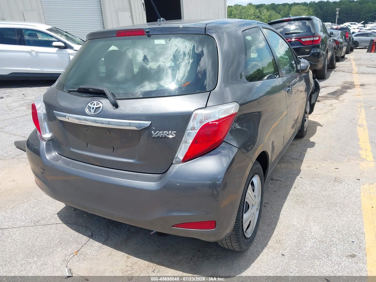 2013 TOYOTA YARIS L — снимка 4