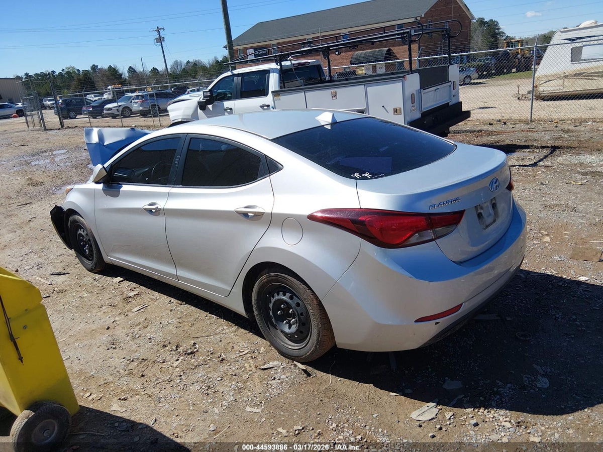 2016 HYUNDAI ELANTRA SE — снимка 3