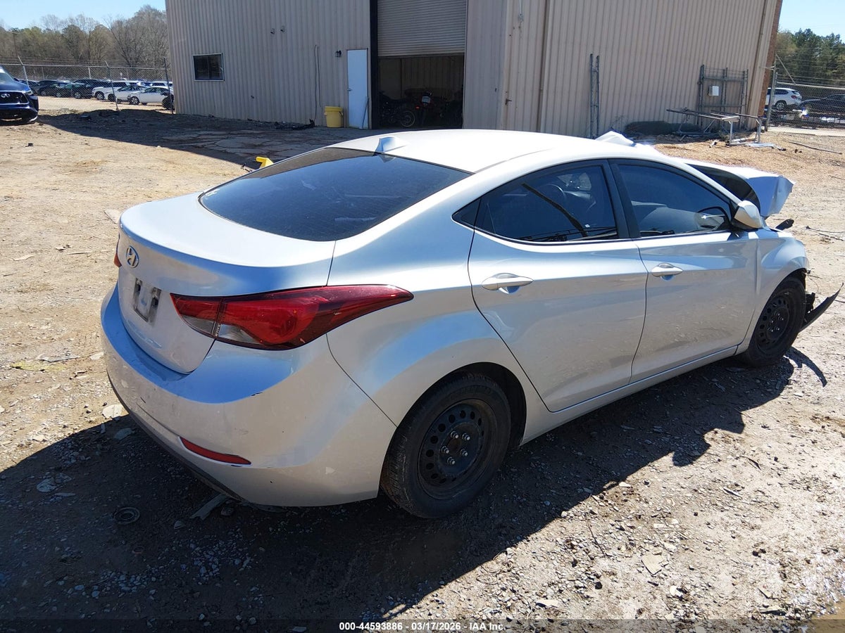 2016 HYUNDAI ELANTRA SE — снимка 4