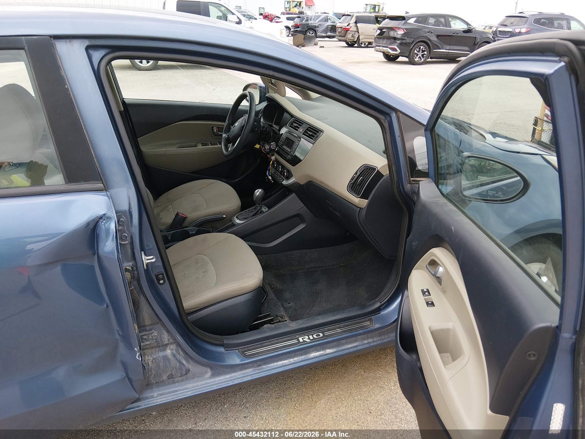2016 KIA RIO LX — снимка 5