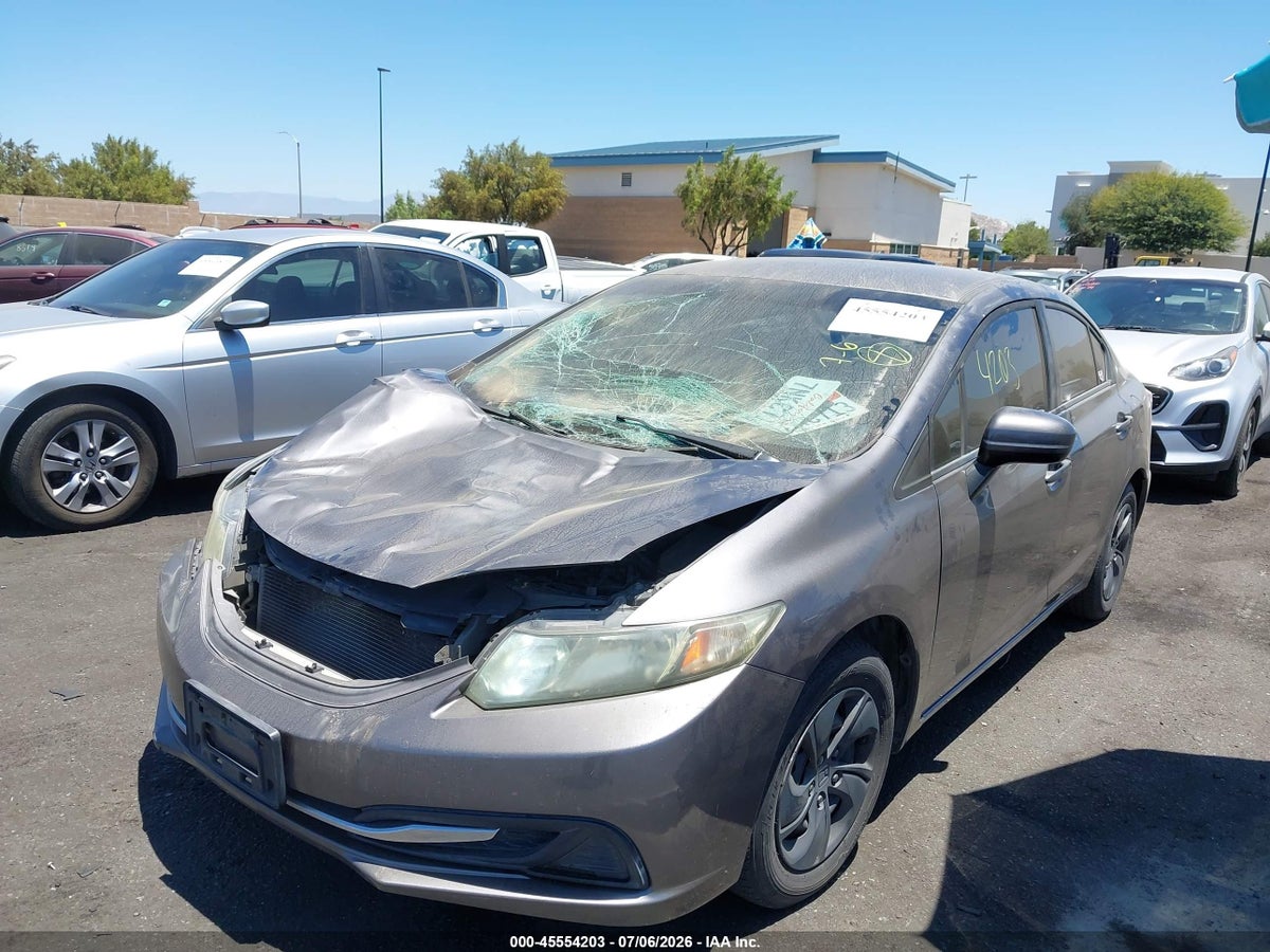 2015 HONDA CIVIC LX — снимка 2