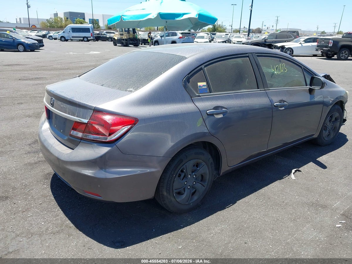 2015 HONDA CIVIC LX — снимка 4