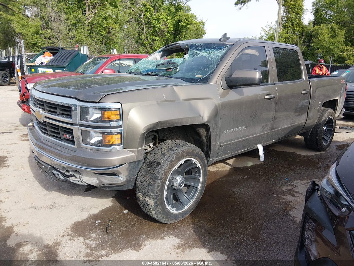 2015 CHEVROLET SILVERADO 1500 2LT — снимка 2