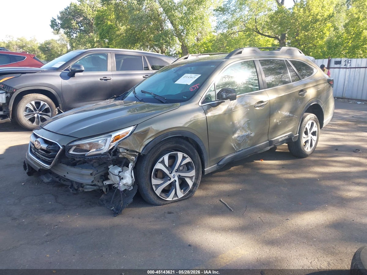 2021 SUBARU OUTBACK LIMITED — снимка 2