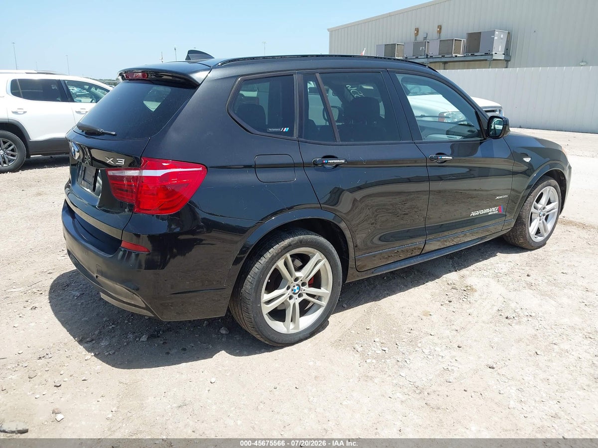 2012 BMW X3 XDRIVE35I — снимка 4