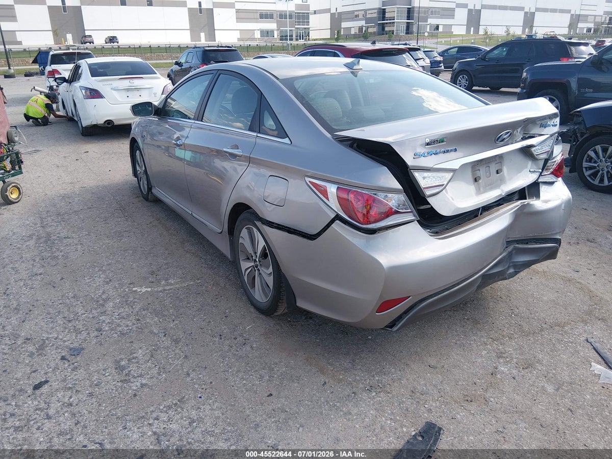 2013 HYUNDAI SONATA HYBRID LIMITED — снимка 3