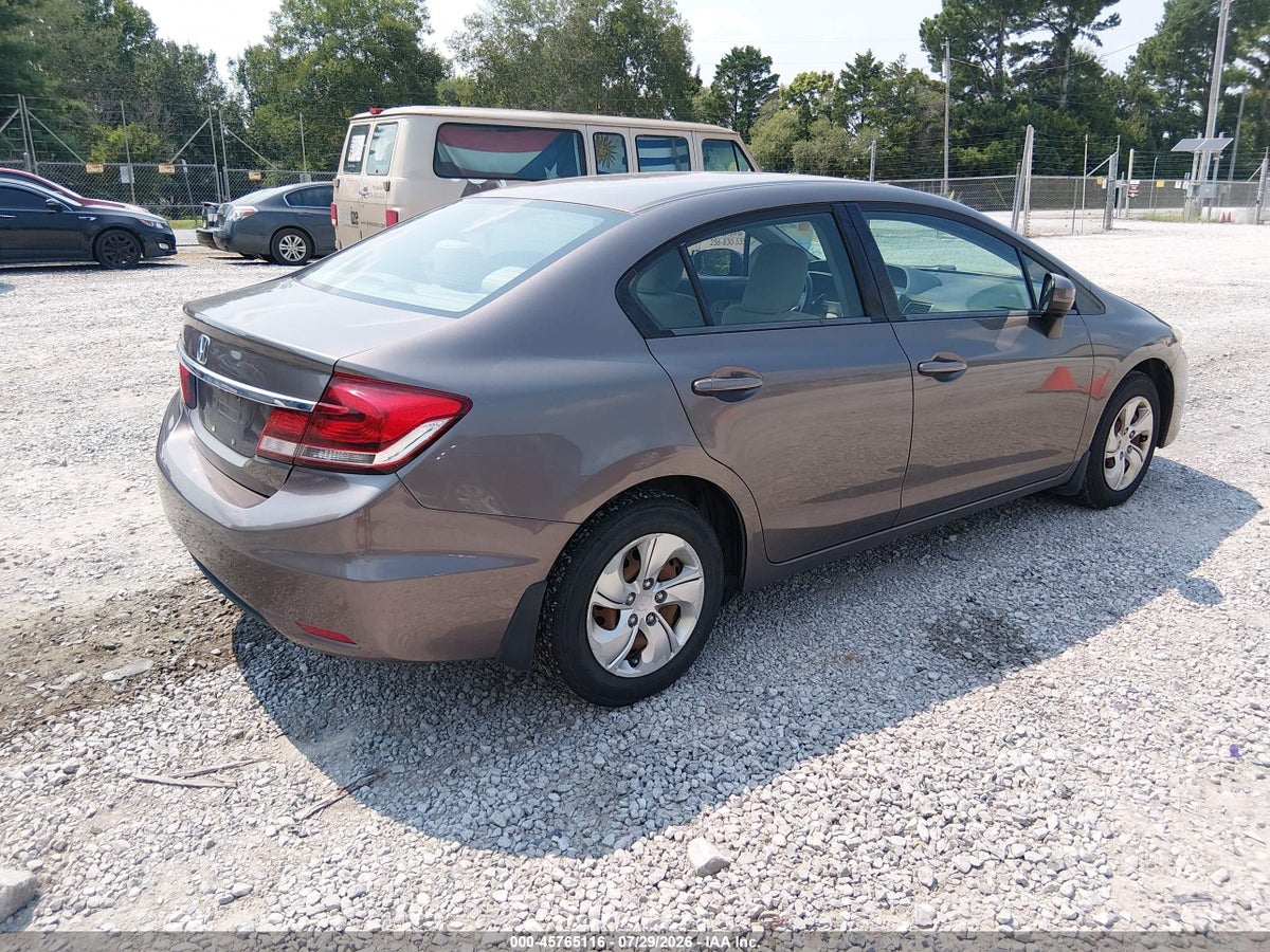 2015 HONDA CIVIC LX — снимка 4