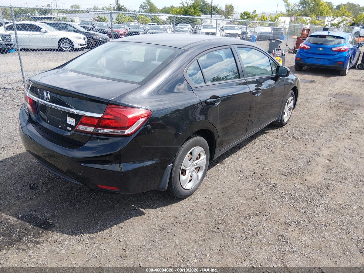 2015 HONDA CIVIC LX — снимка 4