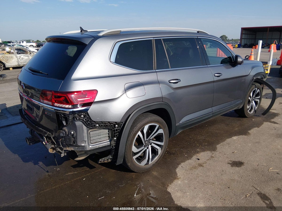 2021 VOLKSWAGEN ATLAS 3.6L V6 SEL PREMIUM — снимка 4