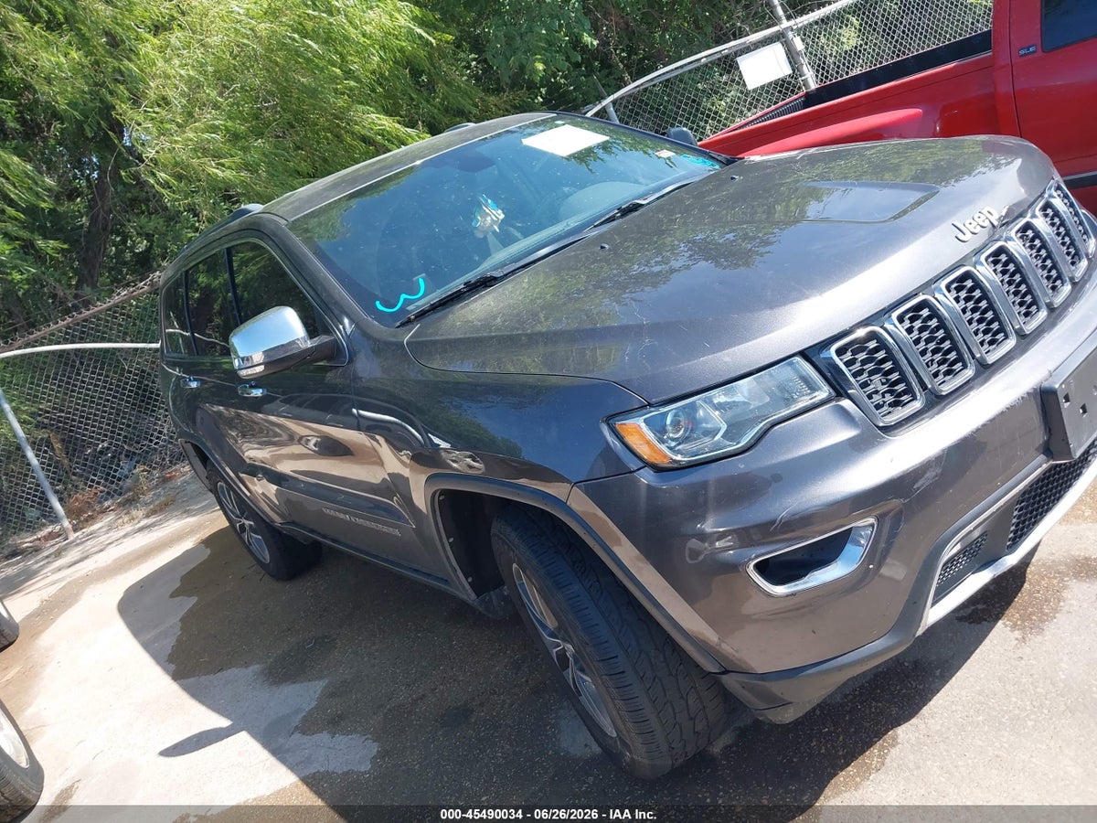 2018 JEEP GRAND CHEROKEE LIMITED 4X2