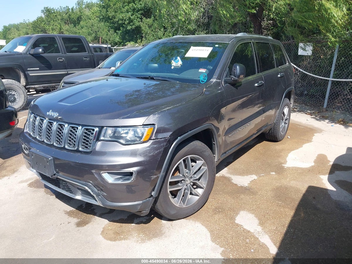 2018 JEEP GRAND CHEROKEE LIMITED 4X2 — снимка 2