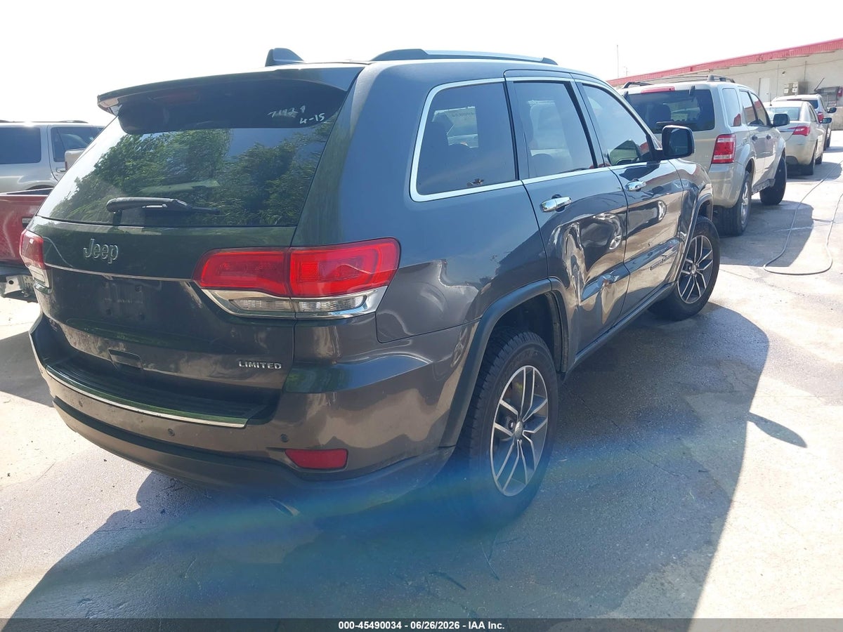2018 JEEP GRAND CHEROKEE LIMITED 4X2 — снимка 4