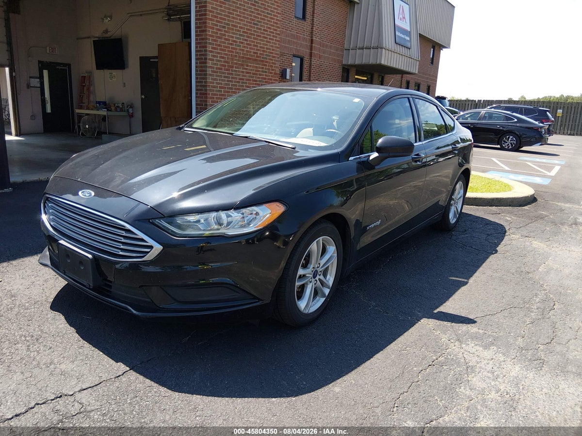 2018 FORD FUSION HYBRID S — снимка 2