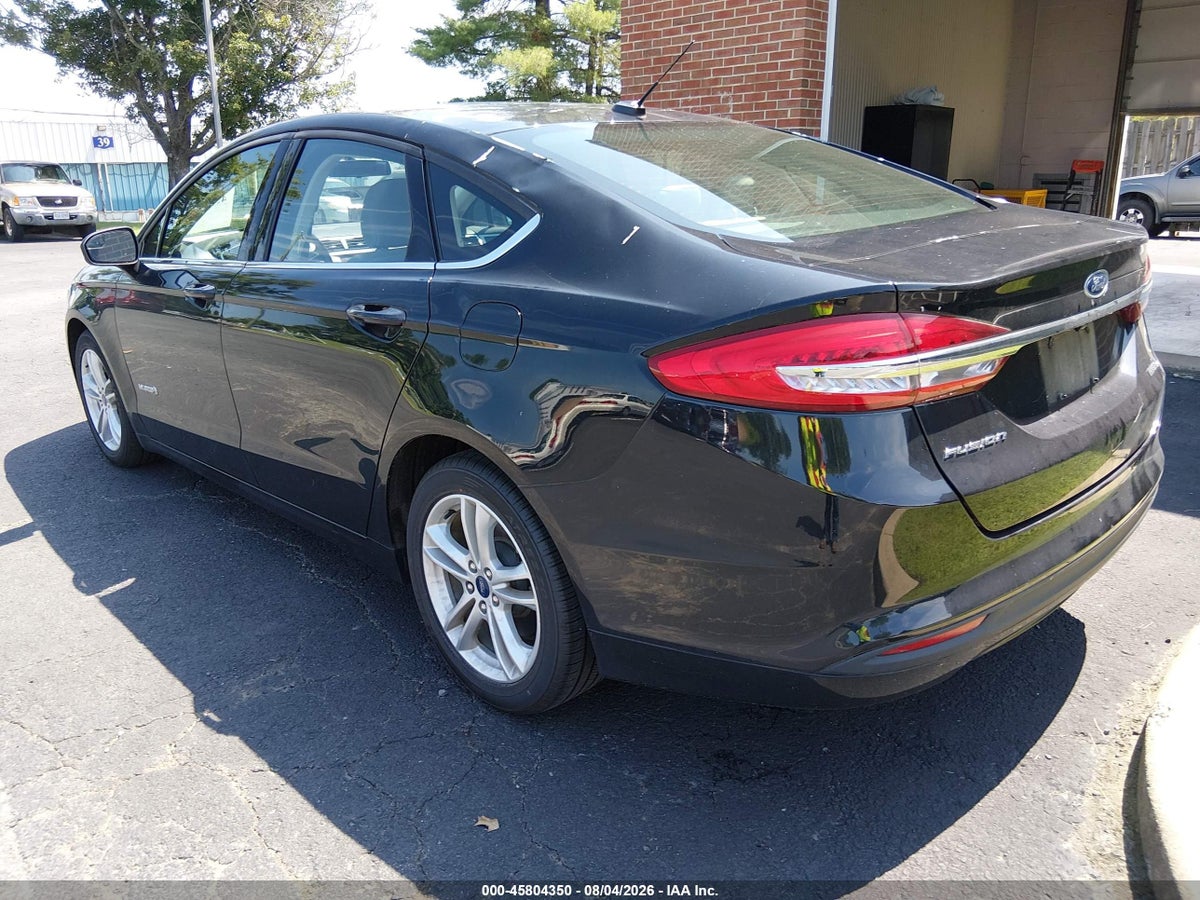 2018 FORD FUSION HYBRID S — снимка 3