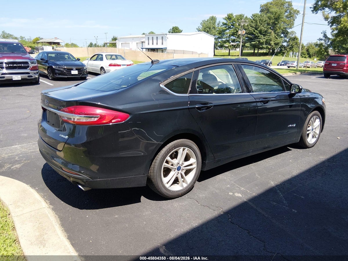 2018 FORD FUSION HYBRID S — снимка 4