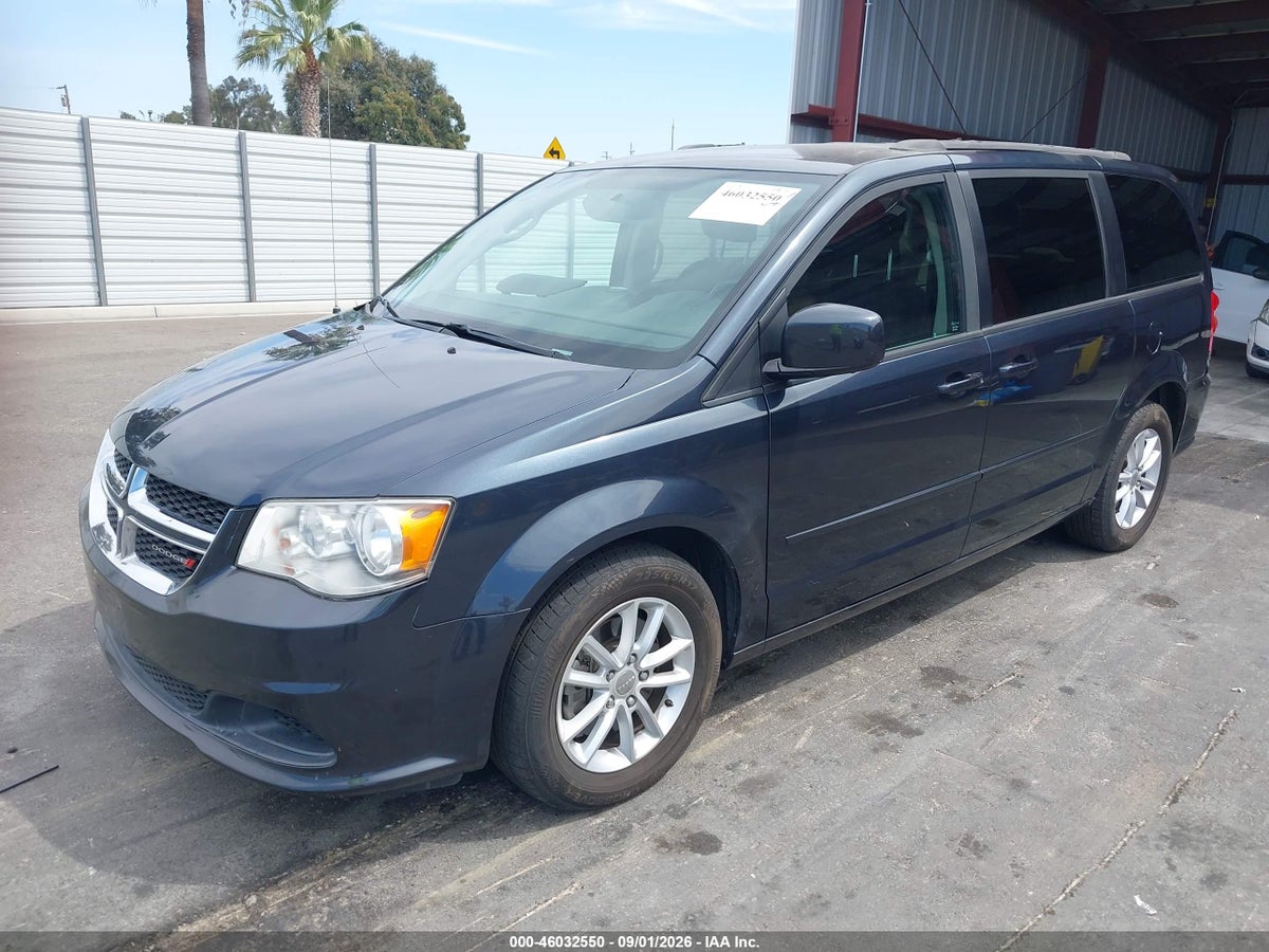 2014 DODGE GRAND CARAVAN SXT — снимка 2