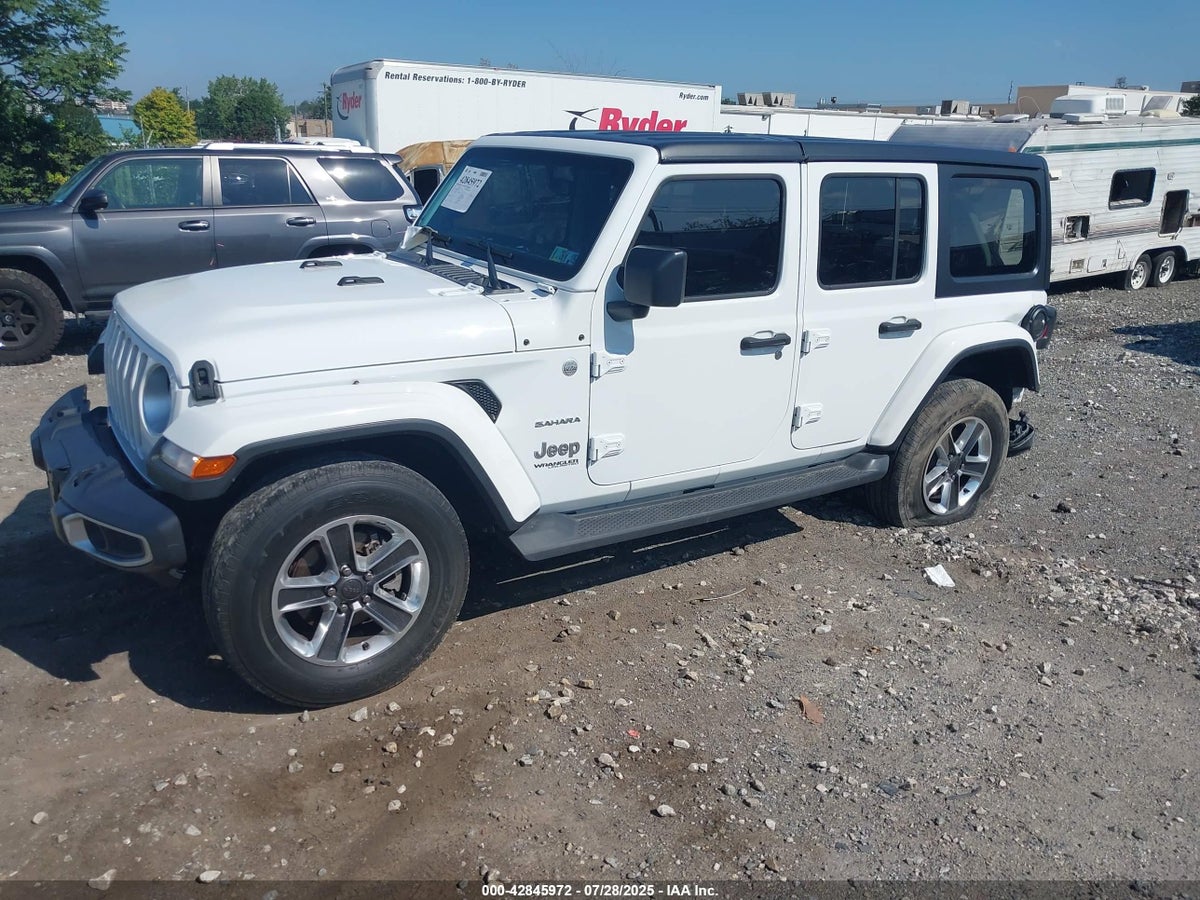 2020 JEEP WRANGLER UNLIMITED SAHARA 4X4 — снимка 2