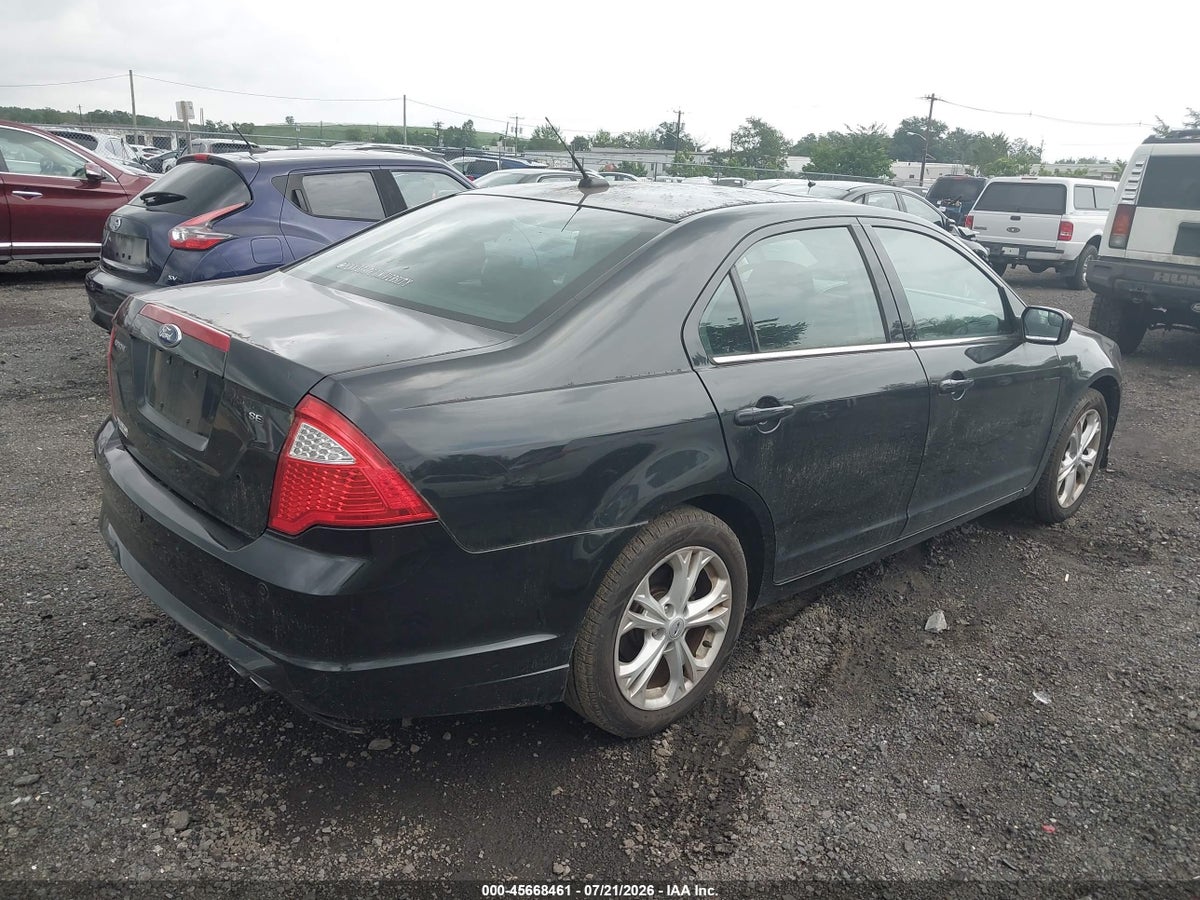 2012 FORD FUSION SE — снимка 4