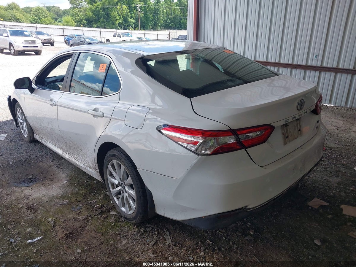 2018 TOYOTA CAMRY LE — снимка 3