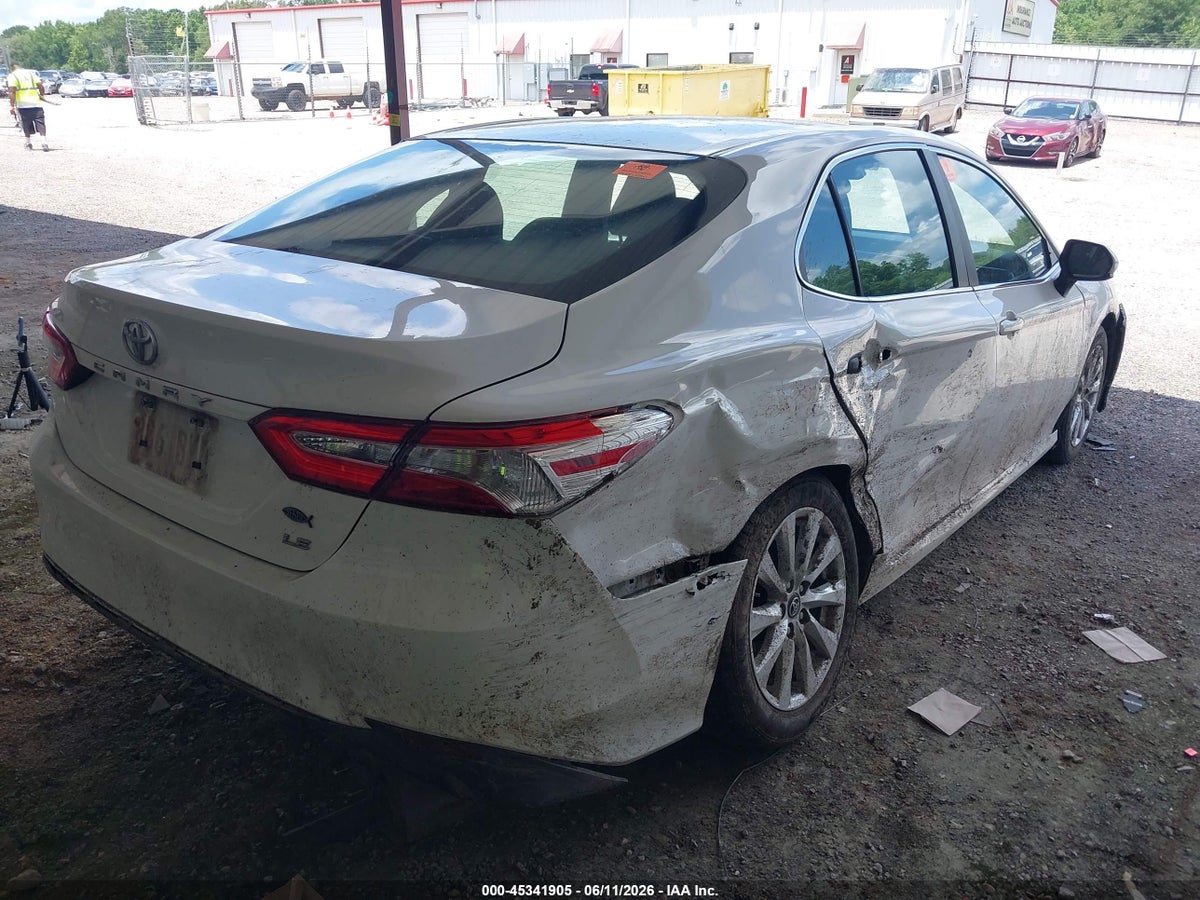 2018 TOYOTA CAMRY LE — снимка 4