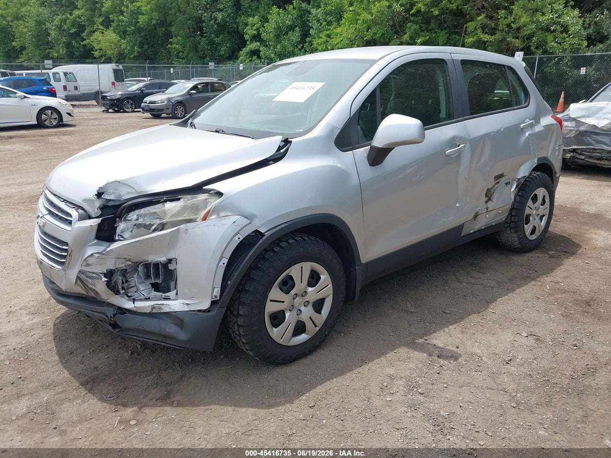 2015 CHEVROLET TRAX LS — снимка 2