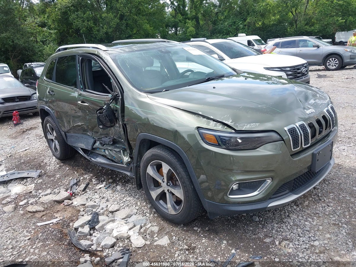 2019 JEEP CHEROKEE LIMITED 4X4