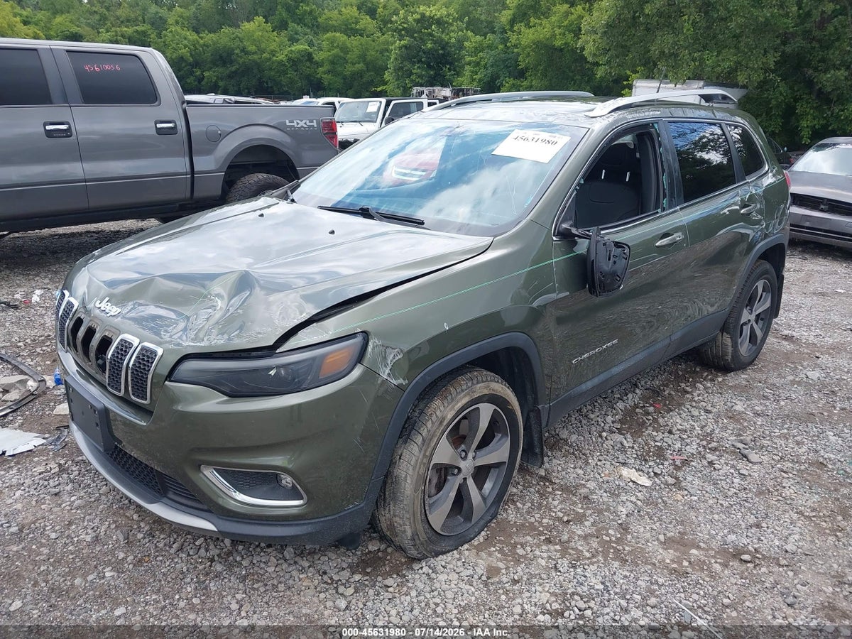2019 JEEP CHEROKEE LIMITED 4X4 — снимка 2