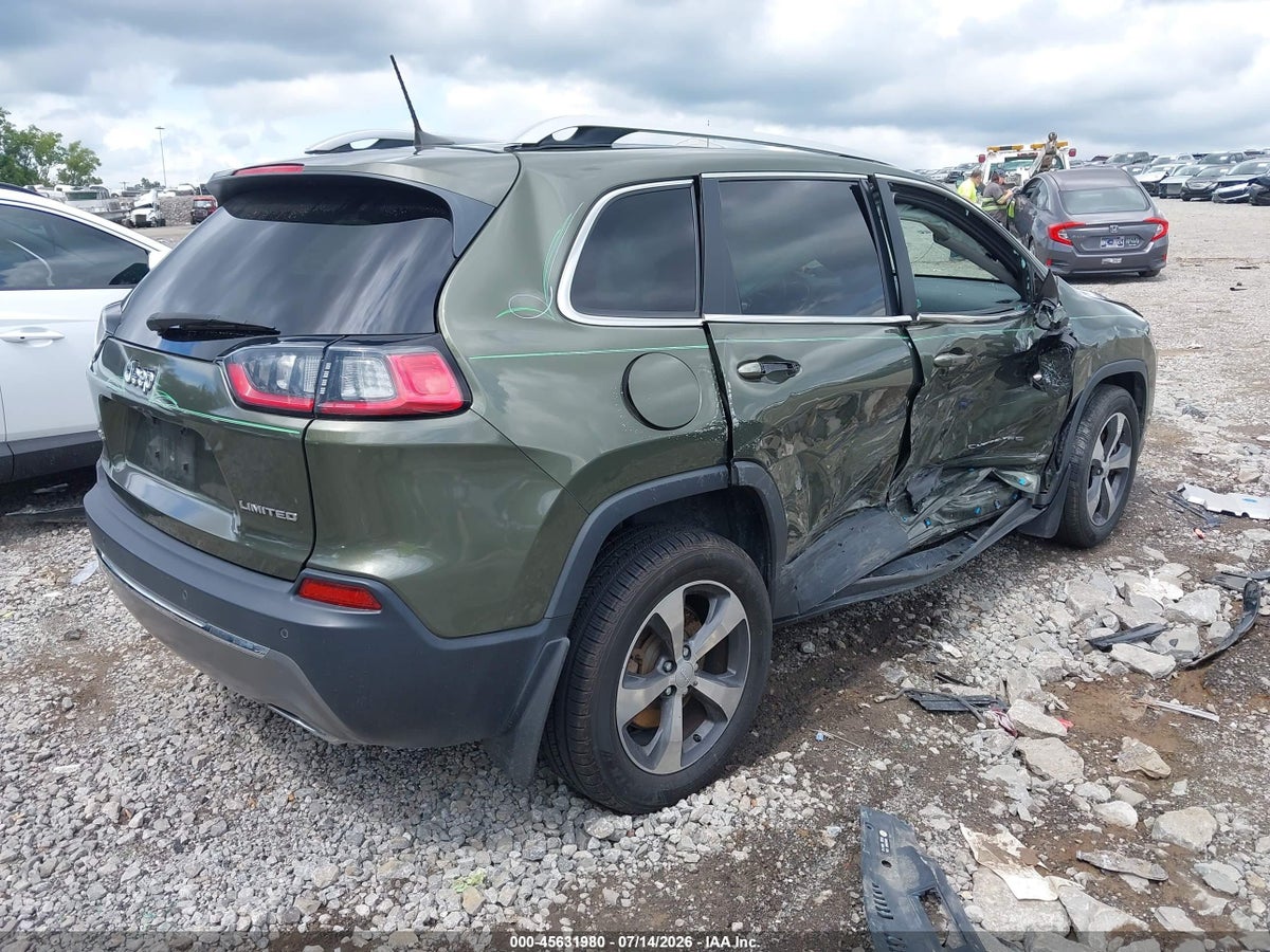 2019 JEEP CHEROKEE LIMITED 4X4 — снимка 4