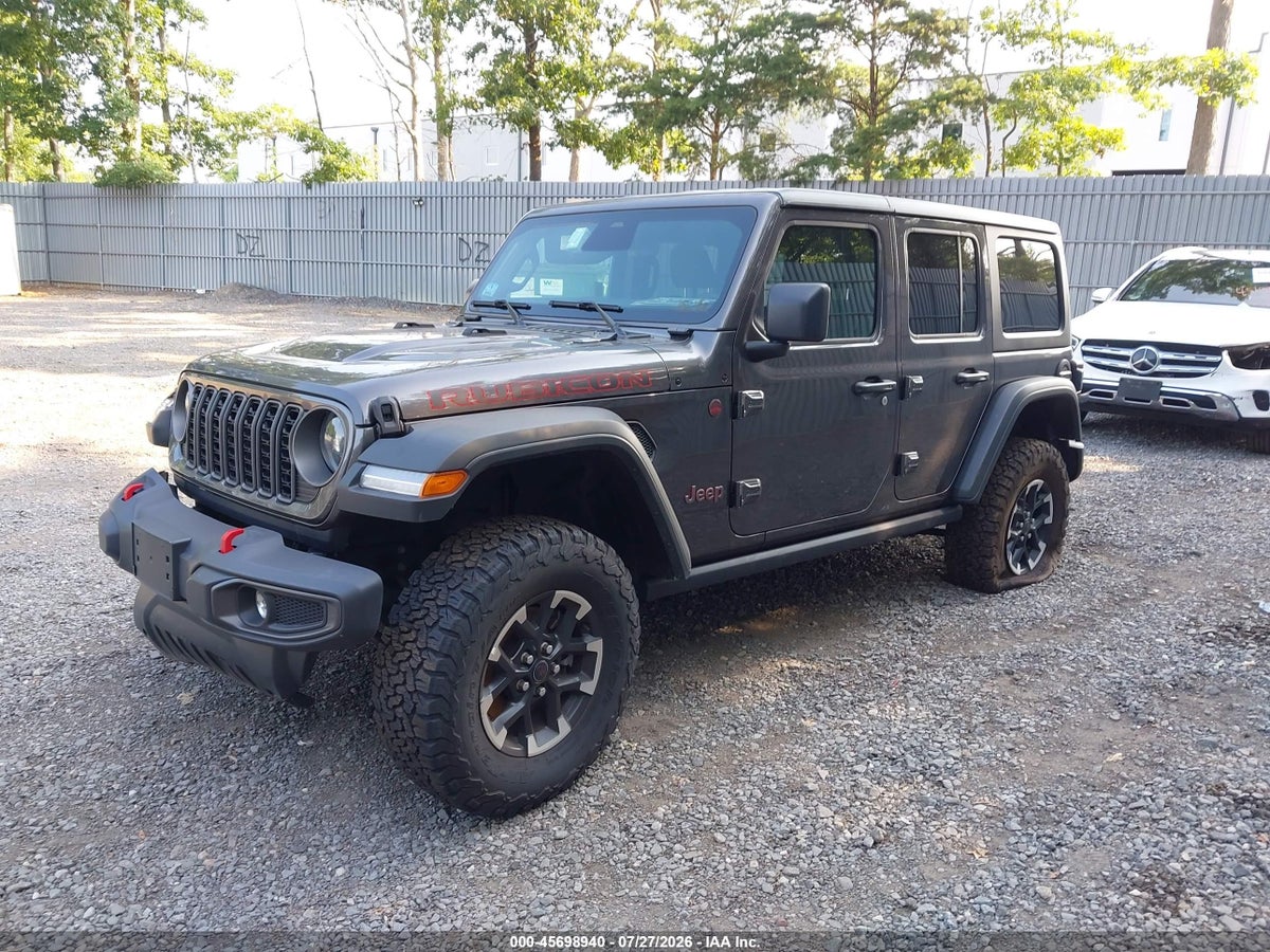 2025 JEEP WRANGLER 4-DOOR RUBICON 4X4 — снимка 2