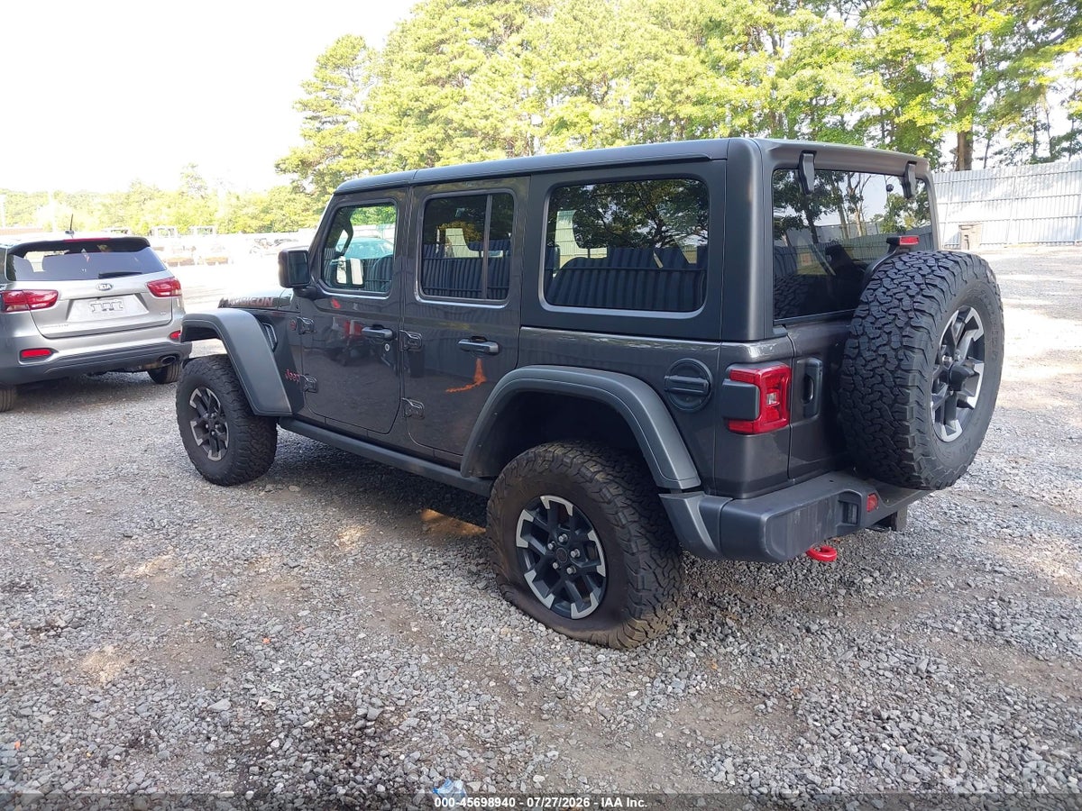 2025 JEEP WRANGLER 4-DOOR RUBICON 4X4 — снимка 3