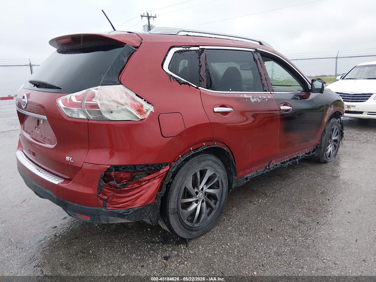 2015 NISSAN ROGUE SL — снимка 4
