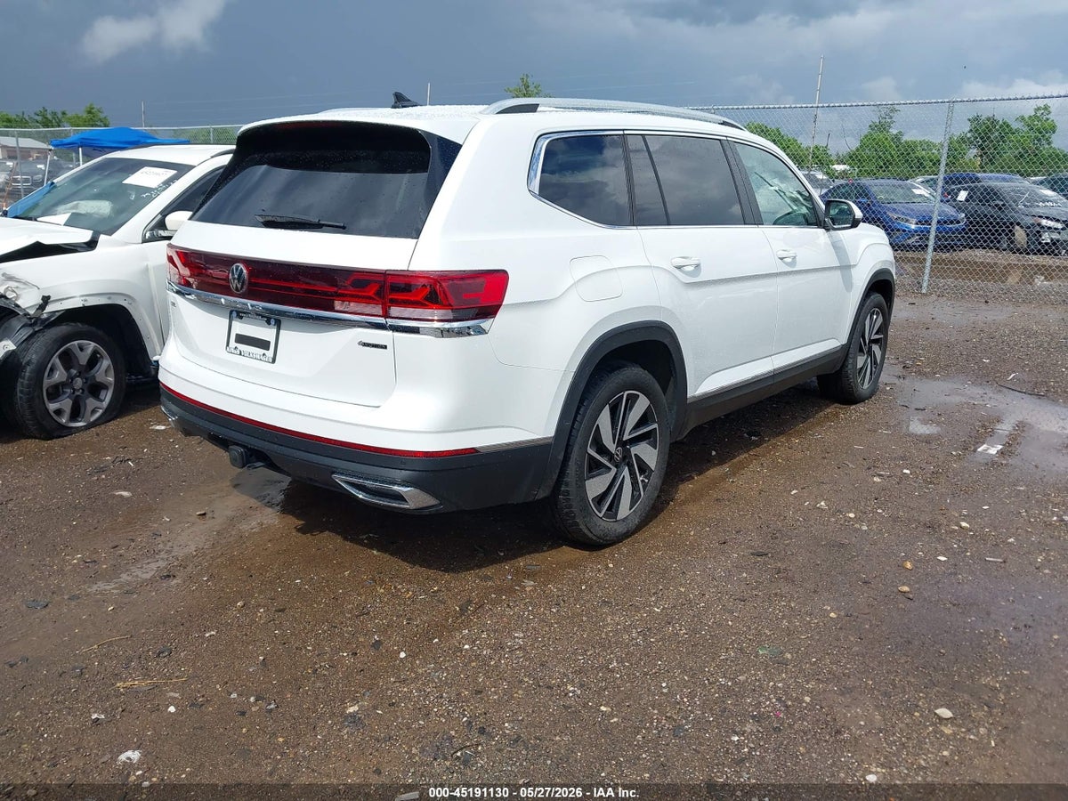 2024 VOLKSWAGEN ATLAS 2.0T SEL — снимка 4