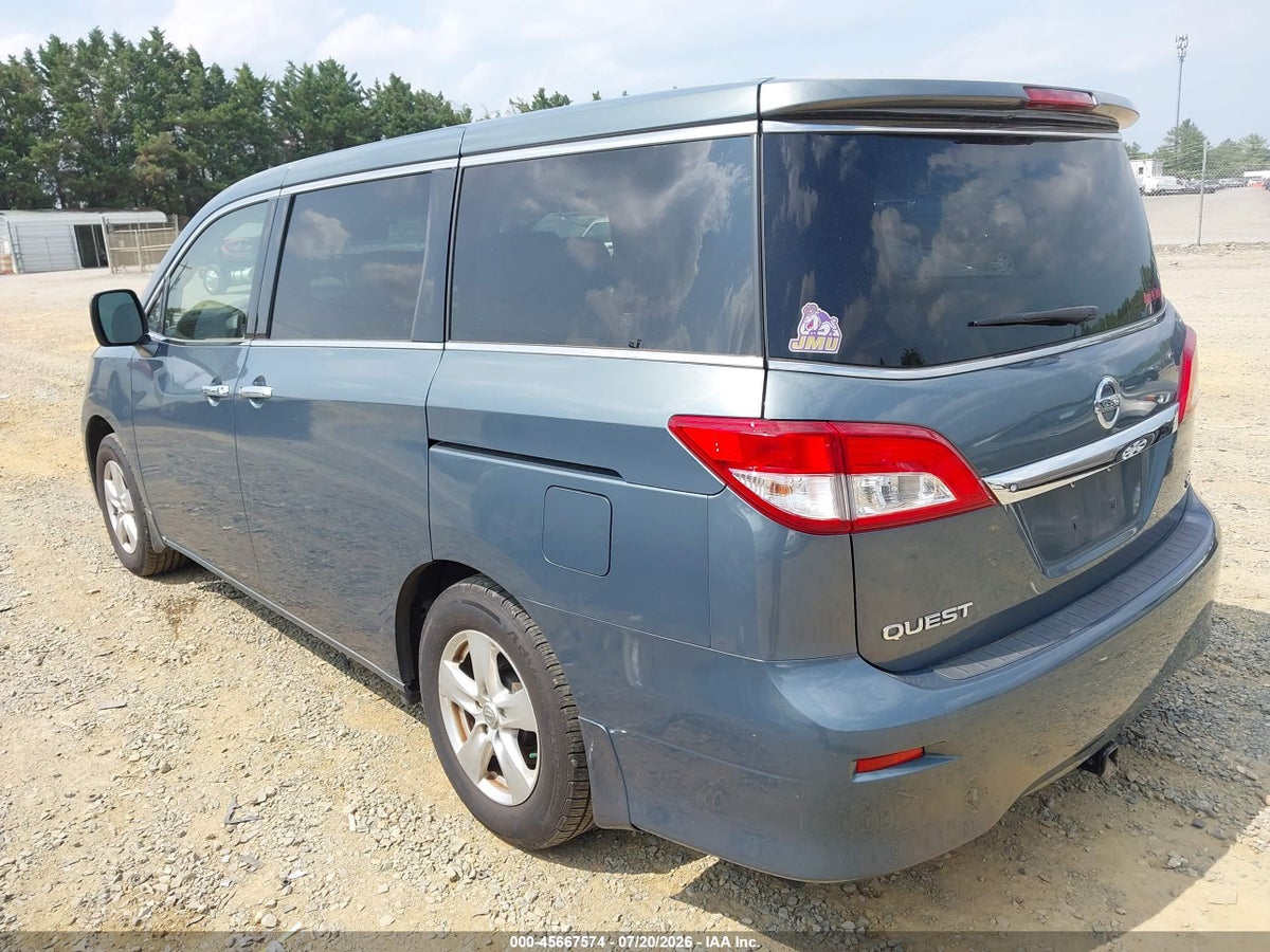 2013 NISSAN QUEST SV — снимка 3