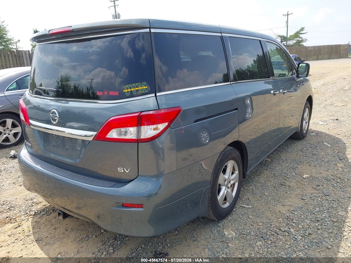 2013 NISSAN QUEST SV — снимка 4