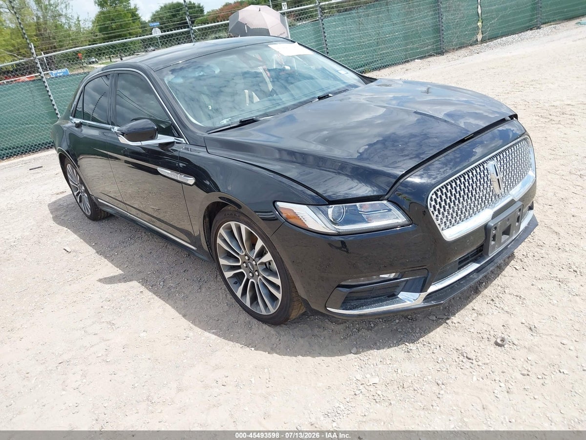 2020 LINCOLN CONTINENTAL STANDARD
