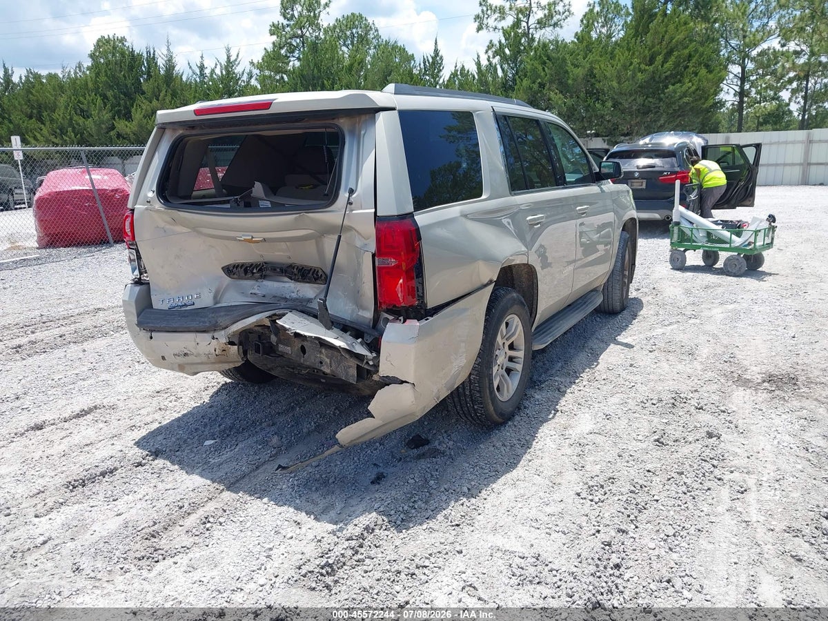 2015 CHEVROLET TAHOE LS — снимка 4