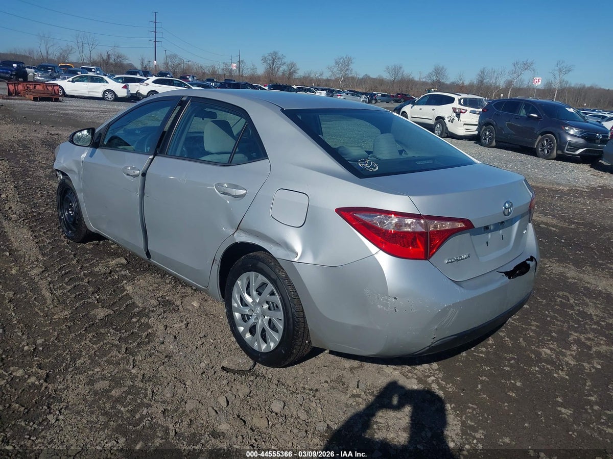 2018 TOYOTA COROLLA LE — снимка 3