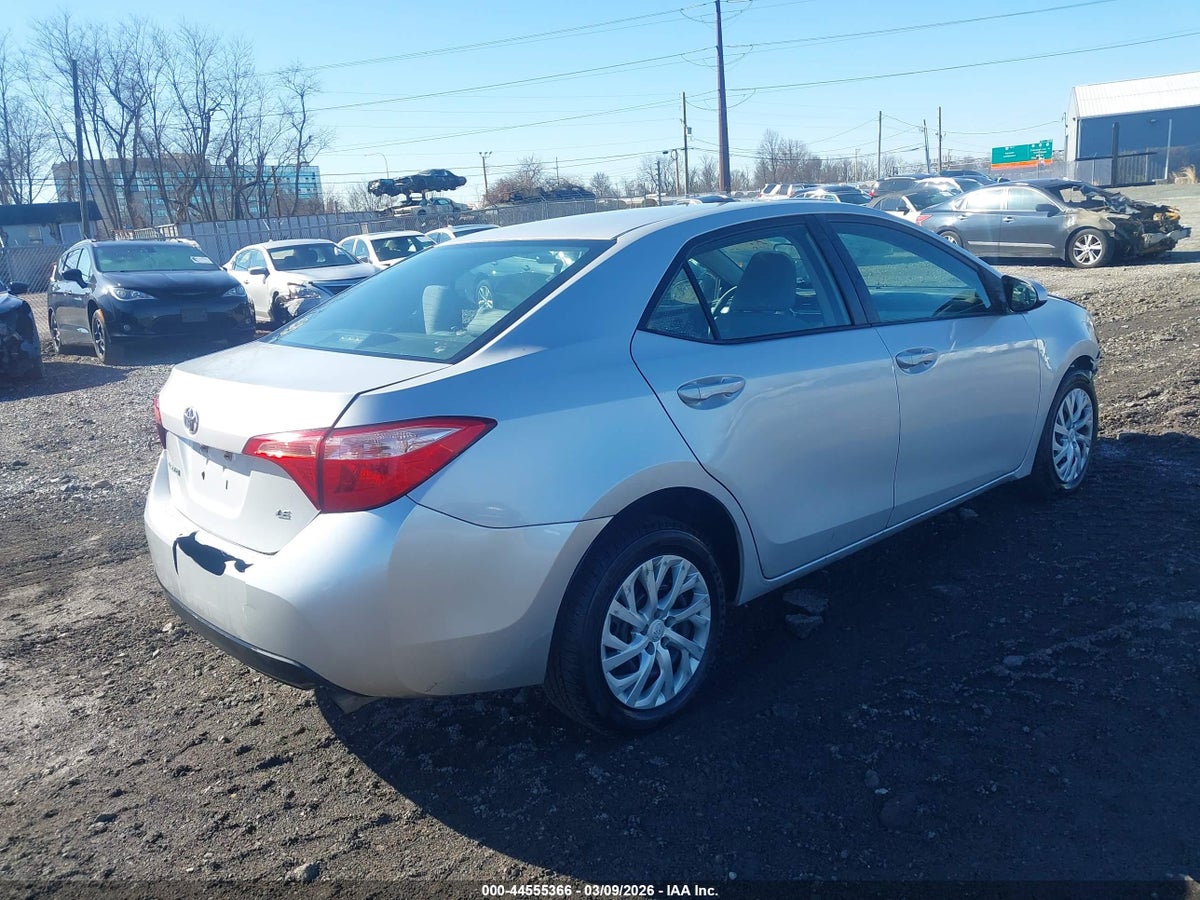 2018 TOYOTA COROLLA LE — снимка 4