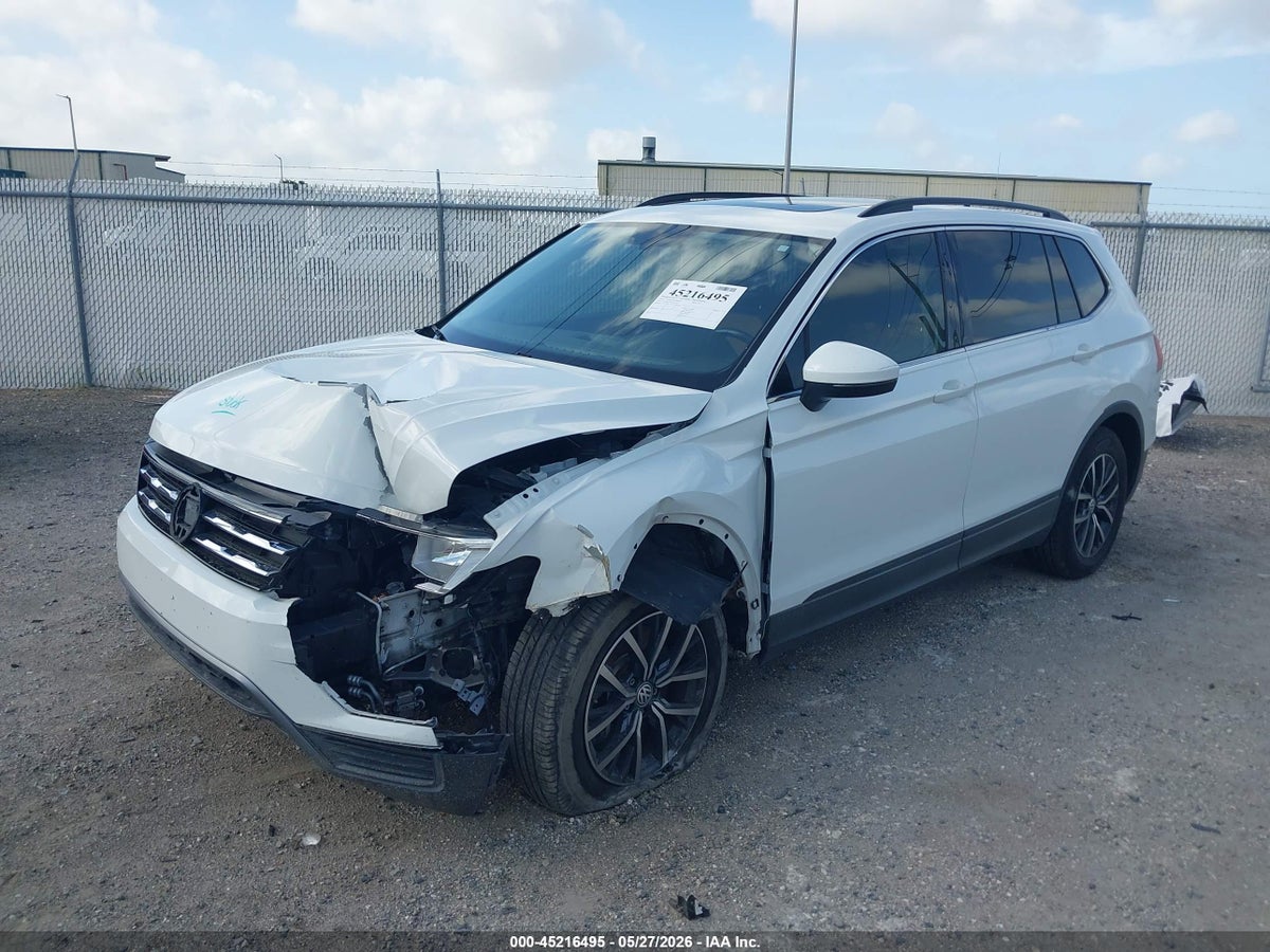 2019 VOLKSWAGEN TIGUAN 2.0T SE/2.0T SEL/2.0T SEL R-LINE/2.0T SEL R-LINE BLACK — снимка 2