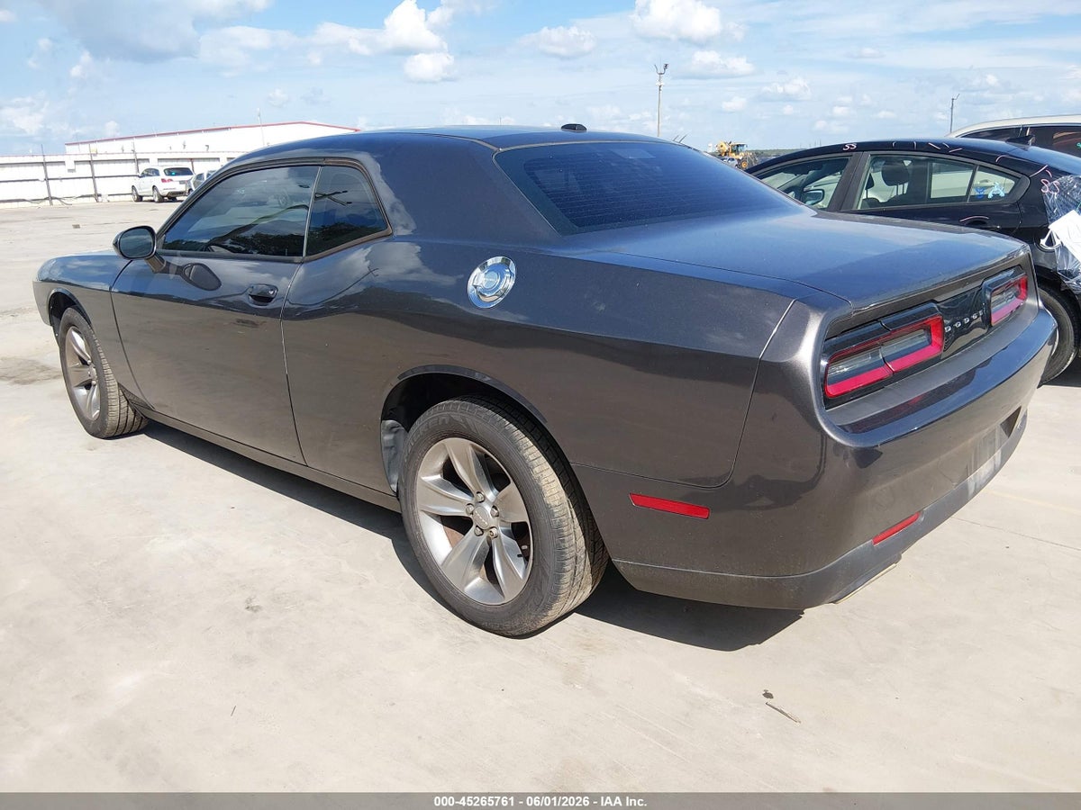 2016 DODGE CHALLENGER SXT — снимка 3