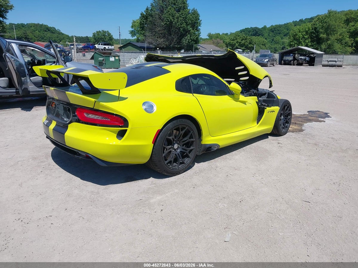 2016 DODGE VIPER GTC — снимка 4
