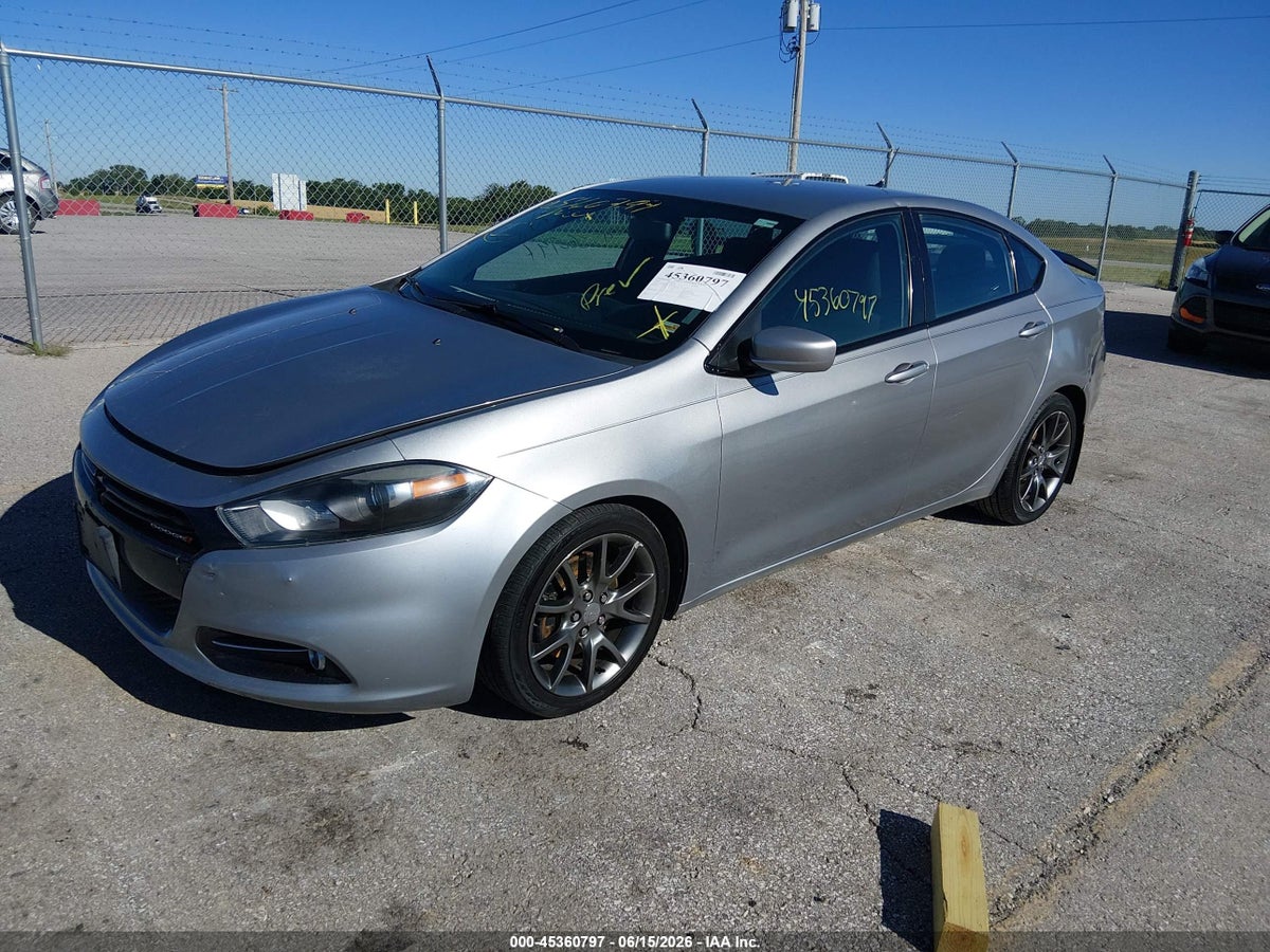 2014 DODGE DART SXT — снимка 2