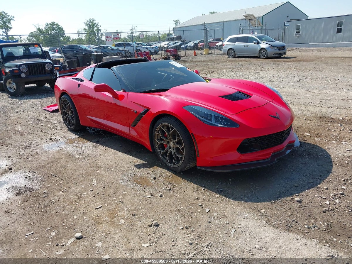 2019 CHEVROLET CORVETTE STINGRAY