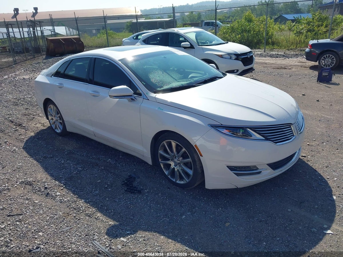 2016 LINCOLN MKZ