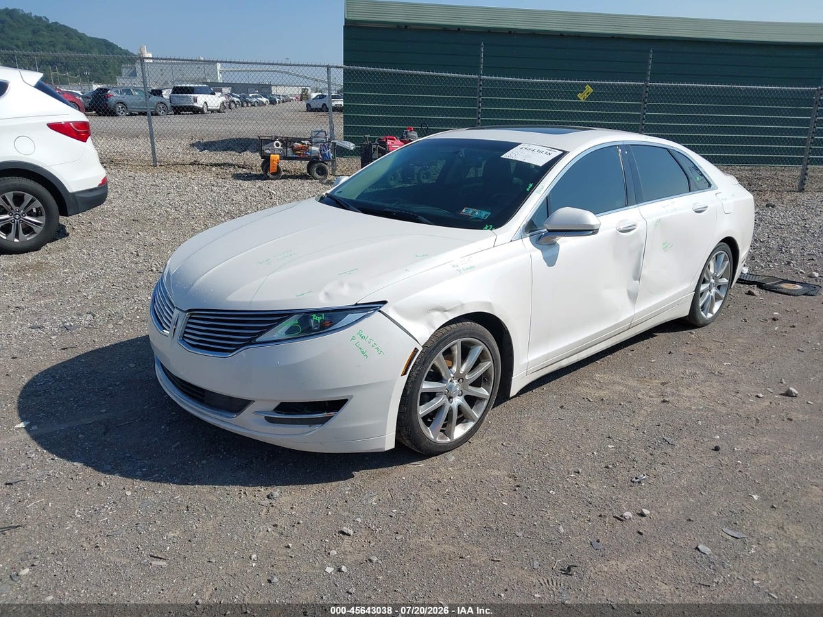 2016 LINCOLN MKZ — снимка 2