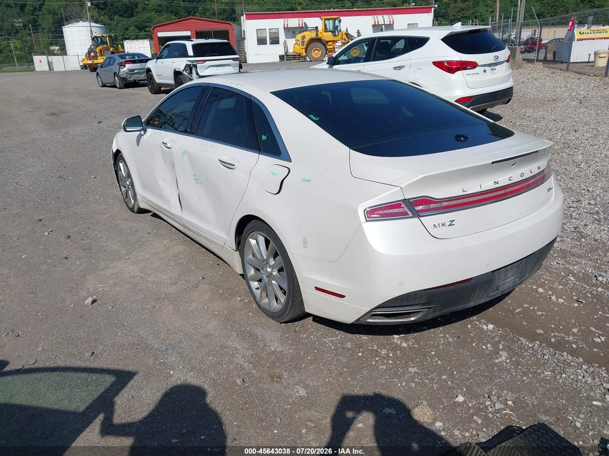 2016 LINCOLN MKZ — снимка 3