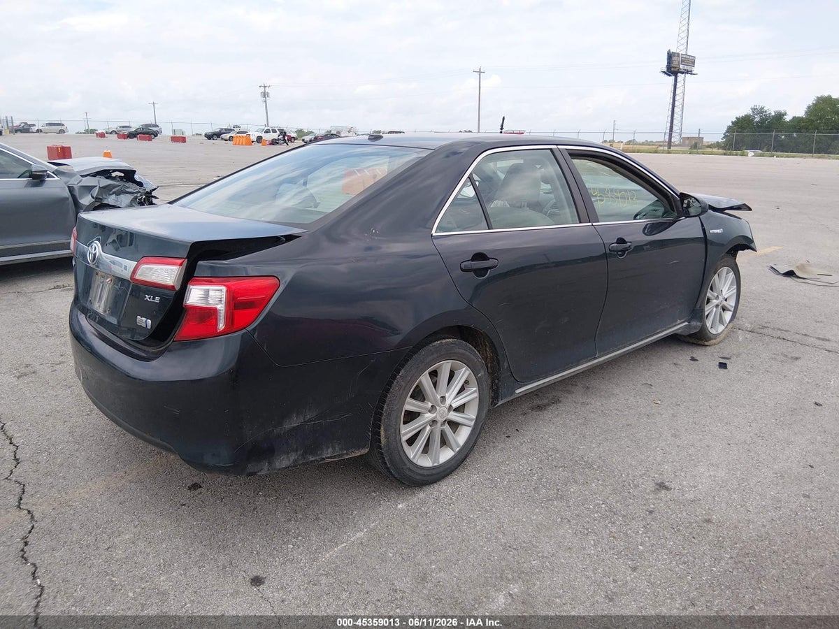 2012 TOYOTA CAMRY HYBRID XLE — снимка 4