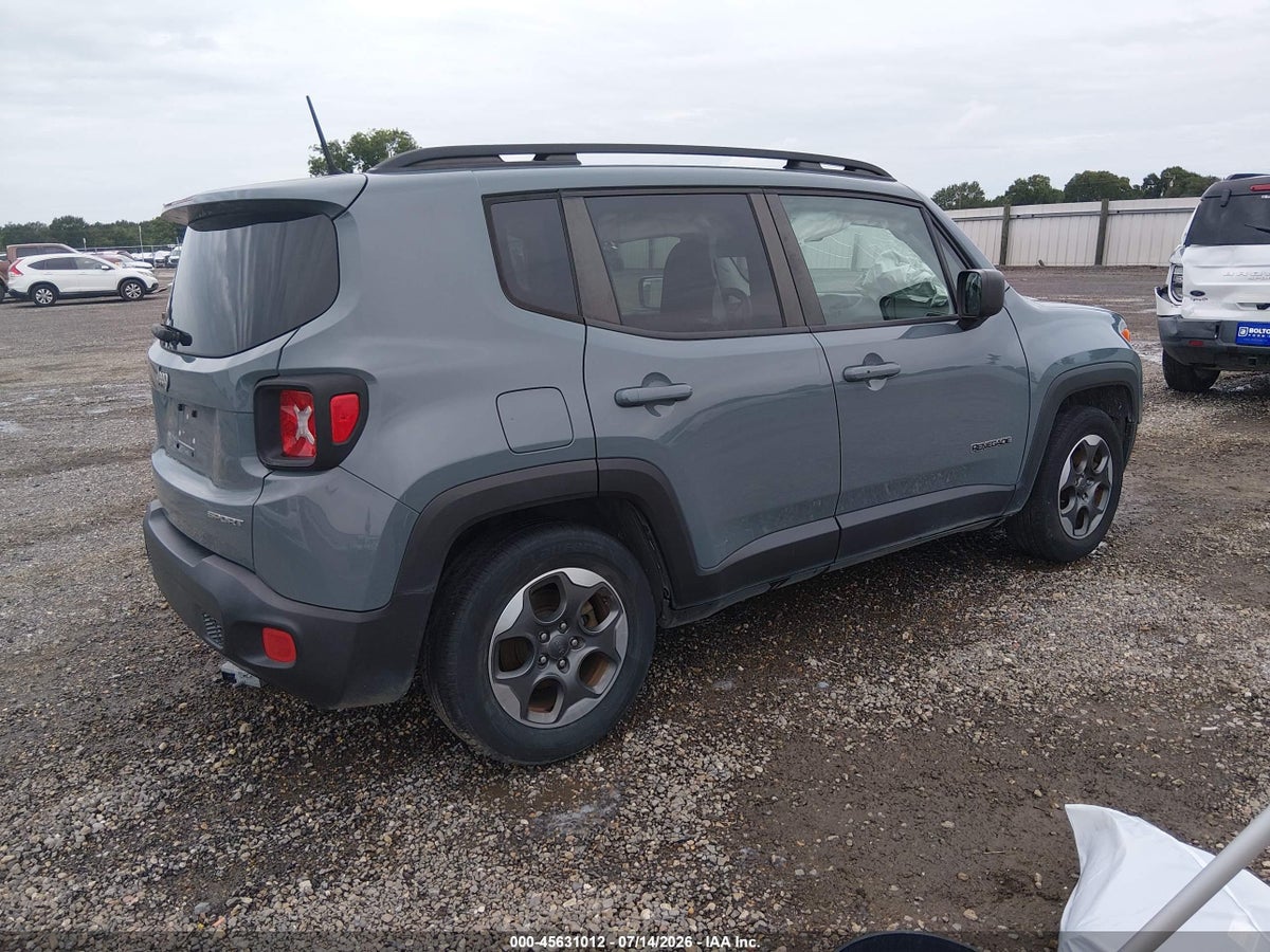 2017 JEEP RENEGADE SPORT — снимка 4